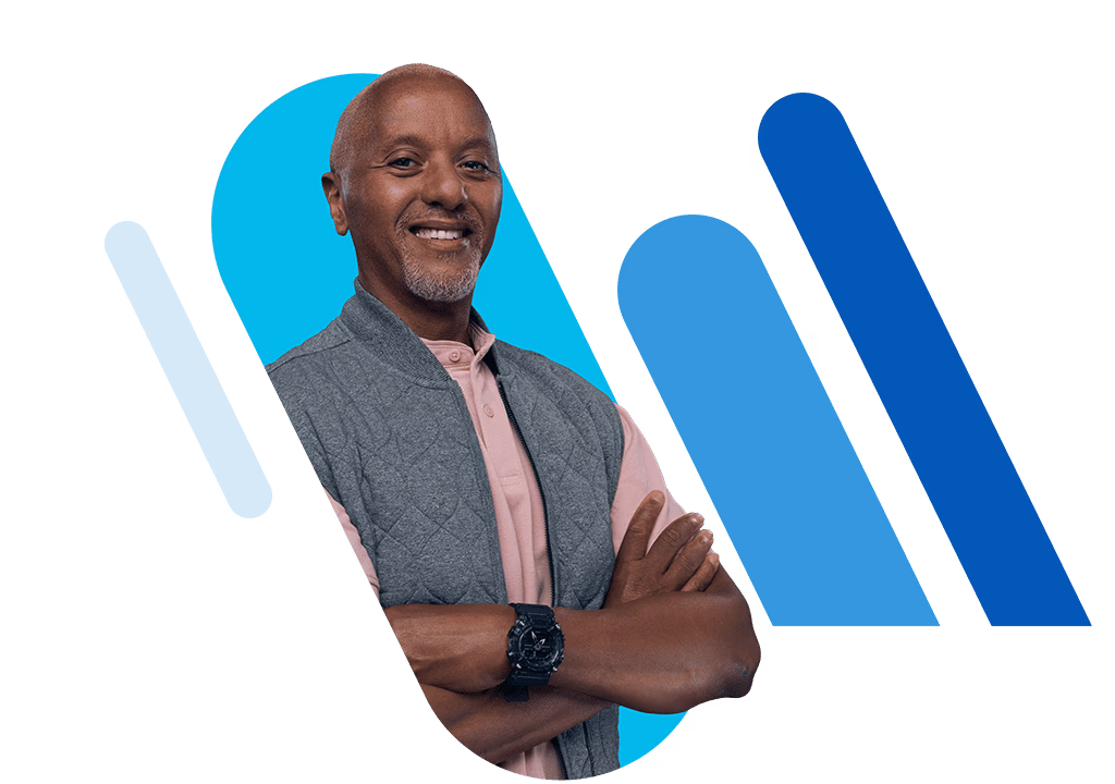 smiling man from tv campaign