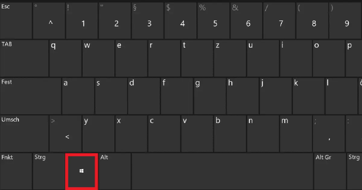 Image: Windows button: an overview of the main functions and key combinations