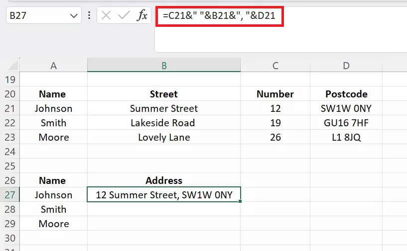 Arrange content using separators Image: Arrange content using separators