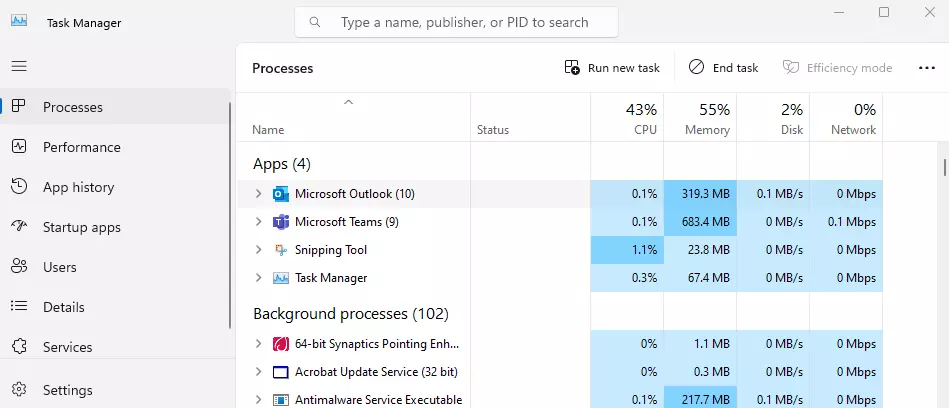 End the Microsoft Outlook program End the Microsoft Outlook program