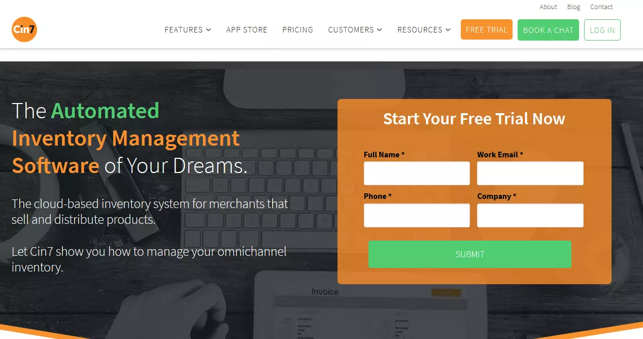 Image: Automated inventory management software with Cin7